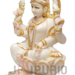 Sitting Lakshmi Goddess Statue | 30cm Wealth Deity | Diwali Prosperity Idol | Traditional Fortune Art | Sacred Gift