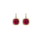 Red Jewel Statement Set: Premium Stone Collection | Traditional Design Jewelry | Complete Necklace & Earring Set | Perfect Party Wear
