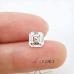 Asscher Cut Certified Moissanite Diamond D VVS1 (0.90-9.40 CT) | IGC & GRA Certified | Premium Lab Diamond Alternative