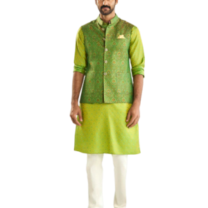 The Dungarpur Waistcoat (S-XL) | Artistic Formal Vest | Traditional Rajasthani Collection by Jaipurio