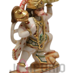 Marble Hanuman Murti: Divine Protector Statue for Home & Temple