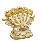 Ganesh Statue: Exquisite Marble Murti | Hand-Carved Spiritual Decor, Hindu God Idol | Remover of Obstacles | Buy Authentic Indian Art