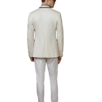 Classic White Contrast Western Jacket - Timeless Style in Sizes S to XL | Jaipurio