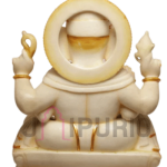Marble Ganesha Statue: Divine Masterpiece | Luxury Temple Art | Authentic Indian Craftsmanship | Sacred Stone Sculpture