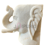 Elephant Statue: Vintage Marble Masterpiece | Luxury HandCrafted Art | Authentic Indian Artistry | Royal Animal Sculpture