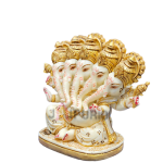 Ganesh Statue: Exquisite Marble Murti | Hand-Carved Spiritual Decor, Hindu God Idol | Remover of Obstacles | Buy Authentic Indian Art