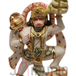 Marble Hanuman Murti: Divine Protector Statue for Home & Temple