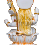 Goddess Saraswati Statue: Divine Knowledge & Arts Deity | Saraswati on Swan | Sacred Wisdom Sculpture | Music & Learning Goddess