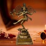 Vintage Balinese Nataraja | 23" x 15" x 10" | Lost Wax Bronze | Dancing Shiva Cosmic Dance | Island Temple Art | Sacred Sculpture | Jaipurio