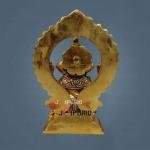 8" Pure Brass Ganesha Idol for Home | Perfect Home Murti | Divine Grace Statue