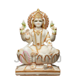 Marble Lakshmi Ganesha Statue: Divine Prosperity Duo | Handcrafted Home Temple Murti | Diwali Gift, Business Blessing | Buy Authentic Indian Sculpture