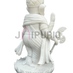 Marble Ganesha Statue: Exquisite Hand-Carved Murti | Divine Decor, Spiritual Gift | Remover of Obstacles | Authentic Indian Art
