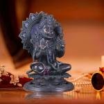 Pure Brass Vintage Finish Lord Hanuman Statue 18" | Superfine Craftsmanship | Lotus Base | 19 kg Powerful Blessing | 11" Width & Depth | Divine Home Decor