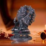Pure Brass Vintage Finish Lord Hanuman Statue 18" | Superfine Craftsmanship | Lotus Base | 19 kg Powerful Blessing | 11" Width & Depth | Divine Home Decor