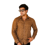 Walnut Brown Sanganeri Print Cotton Shirt | Traditional Block Print, Premium Quality | Handcrafted Rajasthani Design | S to XXL | Shop Now