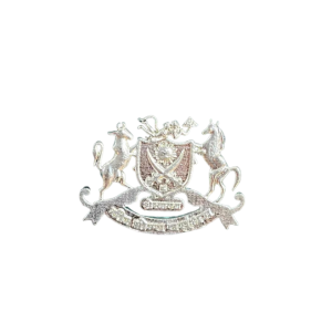 Shekhawat Clan Silver Monogram Cufflinks | Premium Heritage Design, Noble Craftsmanship | Luxury Traditional Accessories | Classic Gift Choice
