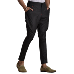 Classic Black Jodhpuri Breeches | Premium Cotton Riding Pants | Traditional Indian Equestrian Style | Comfortable Belt Closure | Being Brothers