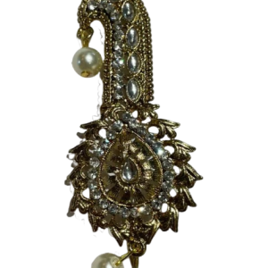Silver Kalangi Sarpech - Elegant Groom's Wedding Accessory
