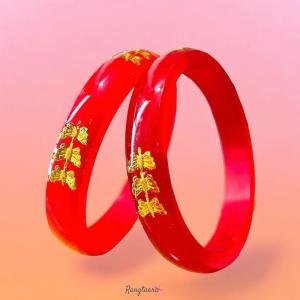 Plastic Gold-plated Bangle Set | Affordable Fashion Jewelry