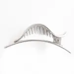 The Best Small Silver Hair Clip | Premium Metal Hair Accessory | Modern Minimalist Design | Elegant Daily Wear Clip | Professional Style