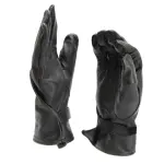 Genuine French Army Leather Gloves | Military Issued Black Surplus | New Authentic Military Gear | Premium Service Gloves
