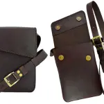 Leather Crossbody Pattern: DIY Bag Template | PDF & SVG Cutting Guide | Unisex Shoulder Bag Pattern | Complete Sewing Instructions