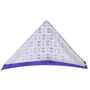 Purple Ombre Snaffle Pocket Square | Pure Silk | Luxury Design | Jaipurio