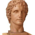 Alexander the Great Marble Bust: Royal Historical Masterpiece | 100% Pure Marble | Authentic Craftsmanship | Classical Sculpture