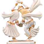 Dancing Radha Krishna Murti: Divine Love Marble Sculpture | Handcrafted Spiritual Decor, Devotional Gift | Eternal Harmony | Buy Authentic Indian Art