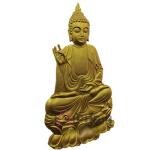 Lord Buddha Wall Hanging Sculpture | Serene 106.68 × 60.96 × 7.62 cm Fiberglass Art | Premium 4.2 kg Meditation Relief | Zen Decor