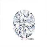 Oval Cut Certified Moissanite Diamond D VVS1 (0.95-12.00 CT) | IGC & GRA Certified | Premium Lab Diamond Alternative