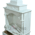 Marble Home Temple (52" Tall): Exquisite Hand-Carved Mandir | Divine Decor, Spiritual Center