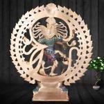 Exquisite Nataraja Brass Statue with OM - 25" Height | Elevate Your Space | Jaipurio