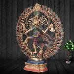 Exquisite Nataraja Brass Statue with OM - 25" Height | Elevate Your Space | Jaipurio