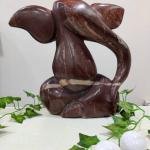 Sitting Baby Elephant Hand Carved Marble Sculpture | Jaipurio