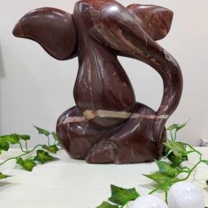 Sitting Baby Elephant Hand Carved Marble Sculpture | Jaipurio