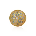 Title: Plique-À-Jour Cufflink | Translucent Enamel | Artisan Crafted | Jaipurio