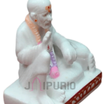 Sai Baba Statue: Divine Shirdi Saint | Luxury Temple Art | Authentic Indian Craftsmanship | Sacred Spiritual Sculpture