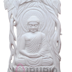 Buddha Statue: Serene Marble Sculpture | Handcrafted Zen Decor, Meditation Gift | Enlightenment Symbol | Buy Authentic Indian Buddhist Art