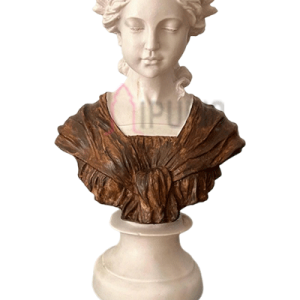 Large Lady Statue: 17" Elegant Sculpture | Luxury Home Art | Fine Craftsmanship | Classic Female Figure Collection