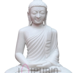 Buddha Statue: Serene Marble Sculpture | Handcrafted Zen Decor, Meditation Gift | Enlightenment Symbol | Buy Authentic Indian Buddhist Art