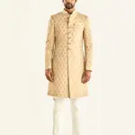 The Bikaner Achkan (S-XL) | Royal Rajasthani Heritage Wear | Traditional Desert Collection by Jaipurio