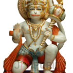 Hanuman Idol: Majestic 46 CM Shri Hanuman Statue | Divine Home Decor | Authentic Indian Craftsmanship | Sacred Temple Art