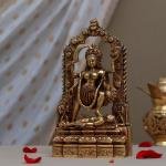 Handcrafted Kritimukha Brass Goddess Kali Statue | Premium 10-Inch Spiritual Sculpture | Traditional Hindu Artistry