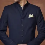 Classic Odyssey Charm Textured Achkan (S-XL) | Timeless Formal Allure | Odyssey Texture Collection by Jaipurio