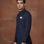 Classic Odyssey Charm Textured Achkan (S-XL) | Timeless Formal Allure | Odyssey Texture Collection by Jaipurio