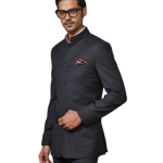 Raven's Regalia Wool Bandhgala Suit (S-XL) | Premium Woollen Formal Wear | Luxury Indian Menswear by Jaipurio