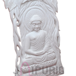 Buddha Statue: Serene Marble Sculpture | Handcrafted Zen Decor, Meditation Gift | Enlightenment Symbol | Buy Authentic Indian Buddhist Art