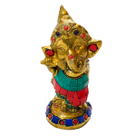 Brass Bal Ganesha Handicraft: 6x3x2 inch Baby Ganesh | Traditional Home & Office Idol | Handcrafted Sacred Art | Child Ganesha Murti