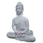 Lord Buddha Wall Hanging Sculpture | Serene 91.44 × 76.2 × 10.16 cm Fiberglass Art | Premium 4 kg Meditation Relief | Spiritual Decor